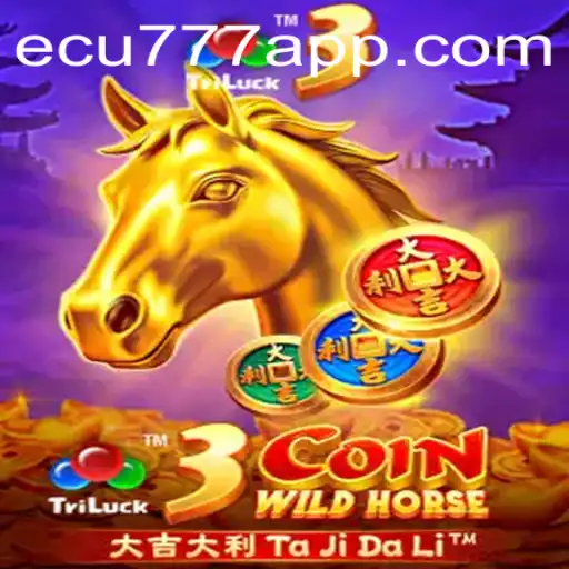 Descubra os Segredos do Jogo 3CoinWildHorse em Ecu777.com